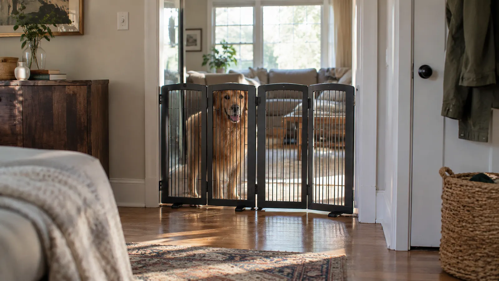 10 Reasons a Freestanding Pet Gate Beats a Closed Door