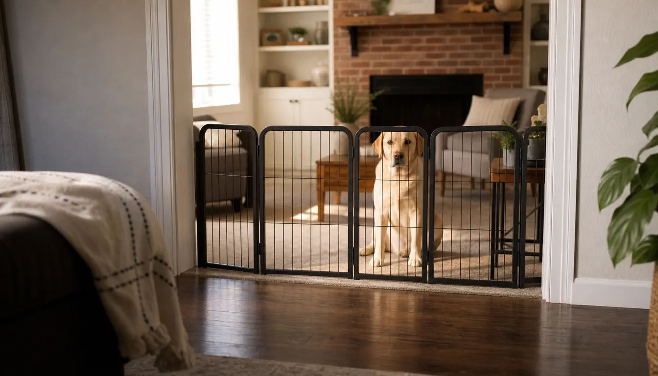 PETMAKER 4-Panel Pet Gate vs Unipaws Extra Wide Gate: Which Holds Up Better?
